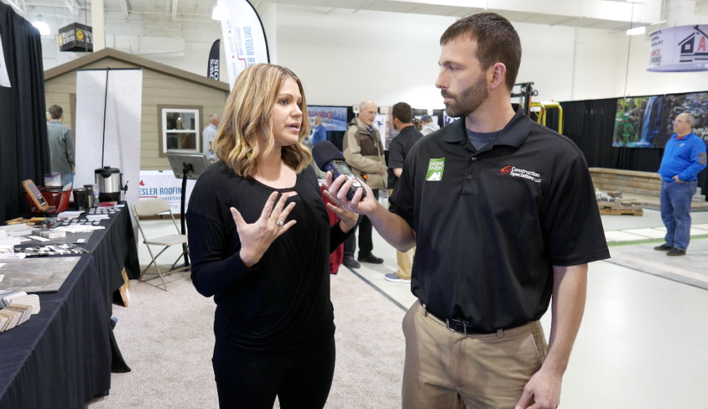 Interior designer Sarah Kellogg and Mike Warner of Construction Specialties discuss Kansas trends.